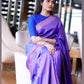 Designer Blue Banarasi Pure Silk Saree