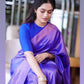 Designer Blue Banarasi Pure Silk Saree