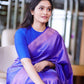 Designer Blue Banarasi Pure Silk Saree