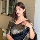 Luxurious Black Color Indian Silk Saree For Women