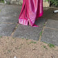 Classic Pink Kanjeevaram Silk Saree For Women