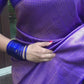 Royal Blue Kanjivaram Silk Saree For Women