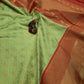 Pure Silk Green Kanchipuram saree for women