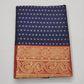 Pure Silk Blue and PInk Kanjivaram saree party wear and festive