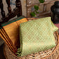 Pure Silk bollywood Green saree for women