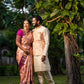 Latest Kanchipuram Saree for wedding Tredtional Most Selling ( PInk )
