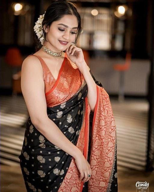 Best Blouse Designs For You Basic Black Saree