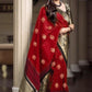 Kanjeevaram Pure Silk Saree for Women With Designer Blouse