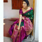 Kanjivaram Pure Silk Saree Green