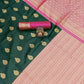 Kanjivaram Pure Silk Saree Green
