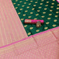 Kanjivaram Pure Silk Saree Green