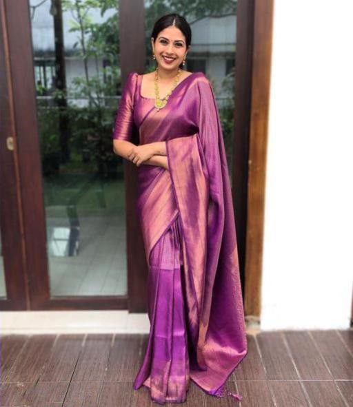latest Pure Silk Kanjivarm saree for women