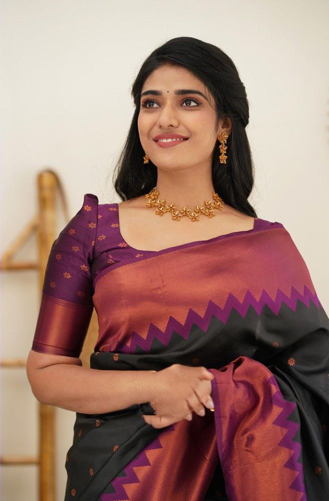 trendy Pure Silk Kanjivarm Kanchipuram saree for women
