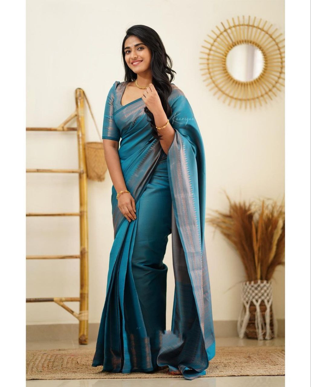 Pure Silk Kanjivarm Kanchipuram saree for women