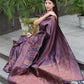  Maroon saree for women